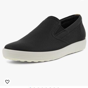 ECCO Women's Soft 7 Casual Slip on Sneaker 39 black